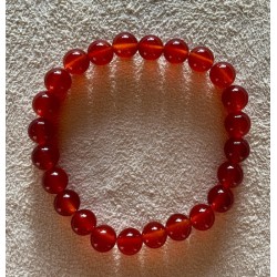 Bracelet Carnelian 10mm Bead